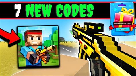 pixel gun 3d codes for mobile